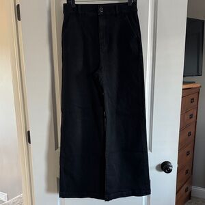 Ann Taylor Black Flare Pants